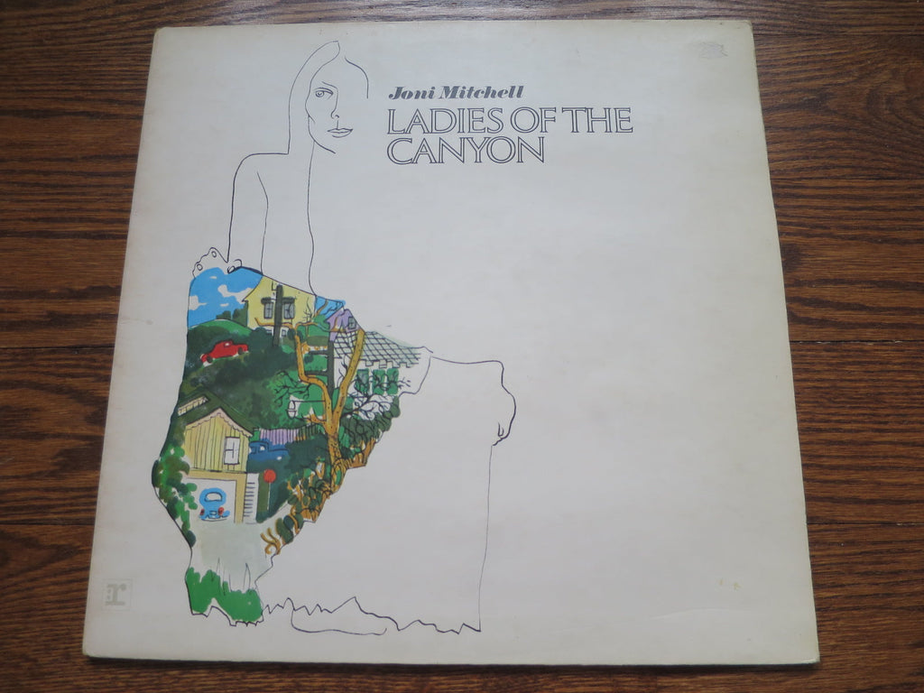Joni Mitchell - Ladies Of The Canyon 4four - LP UK Vinyl Album Record Cover