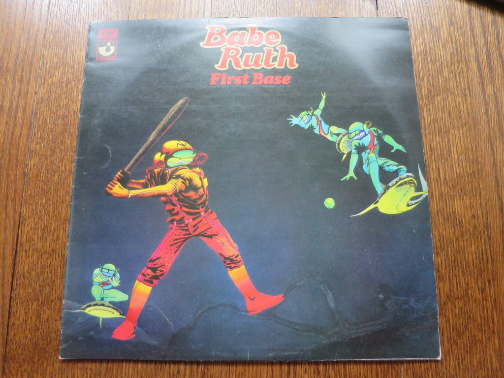 Babe Ruth - First Base - LP UK Vinyl Album Record Cover