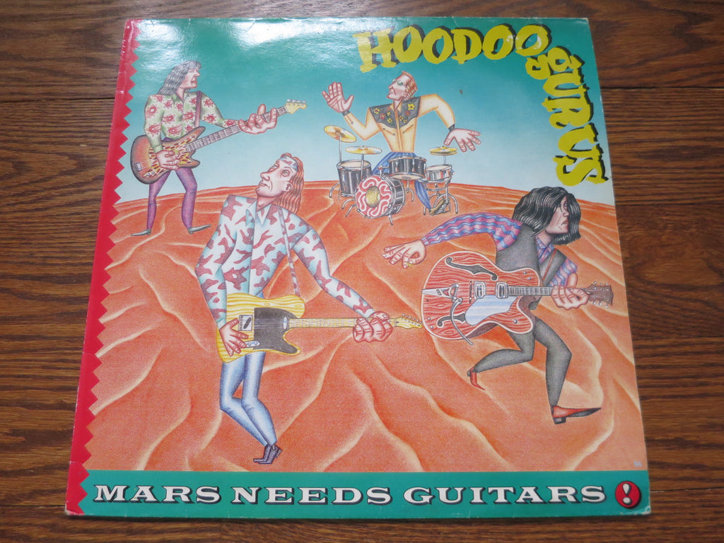 Hoodoo Gurus - Mars Needs Guitars - LP UK Vinyl Album Record Cover
