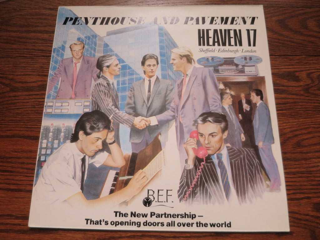 Heaven 17 - Penthouse and Pavement - LP UK Vinyl Album Record Cover
