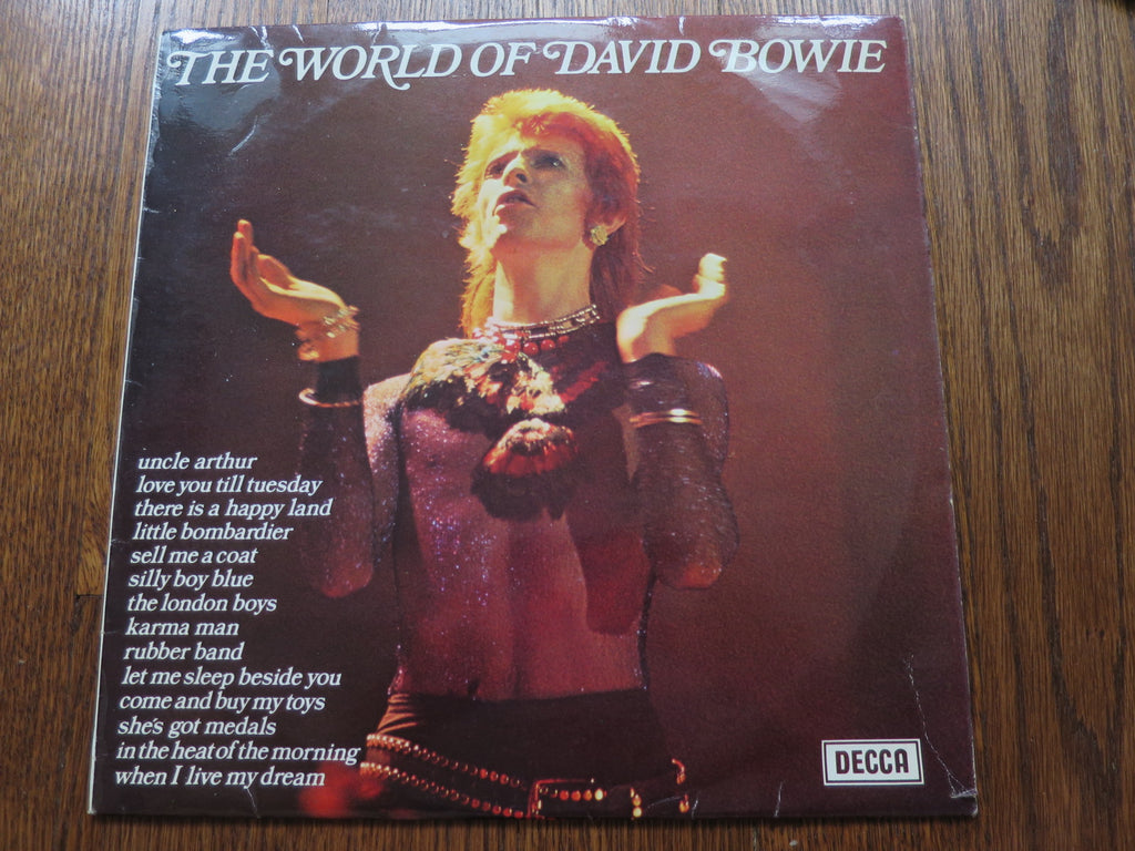 David Bowie - The World Of David Bowie - LP UK Vinyl Album Record Cover