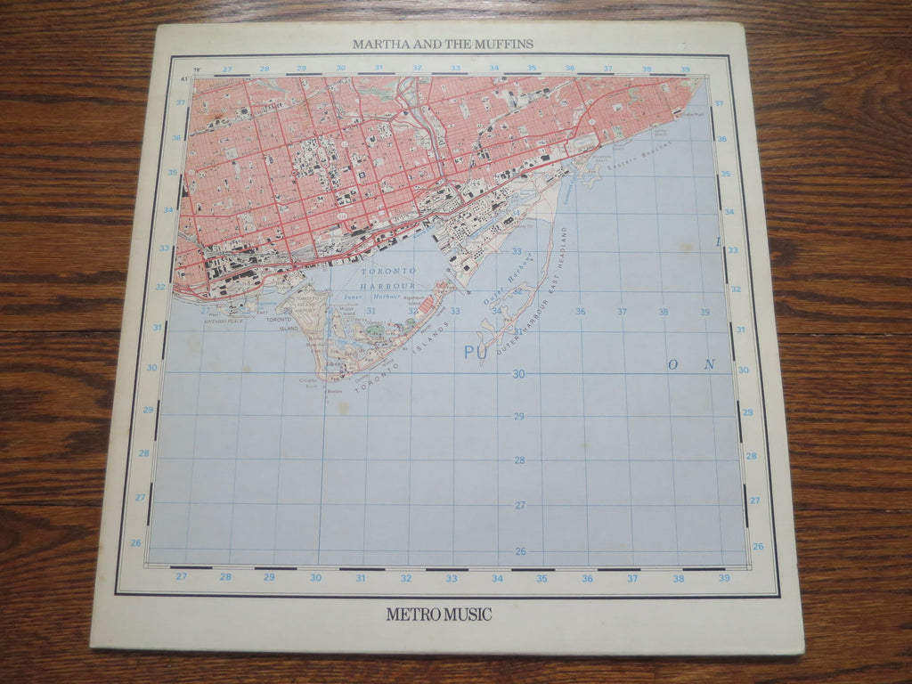 Martha And The Muffins - Metro Music - LP UK Vinyl Album Record Cover