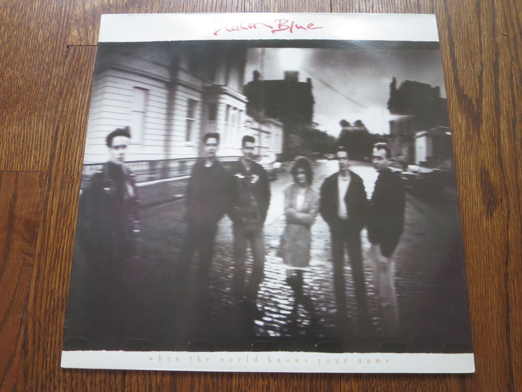 Deacon Blue - When The World Knows Your Name - LP UK Vinyl Album Record Cover