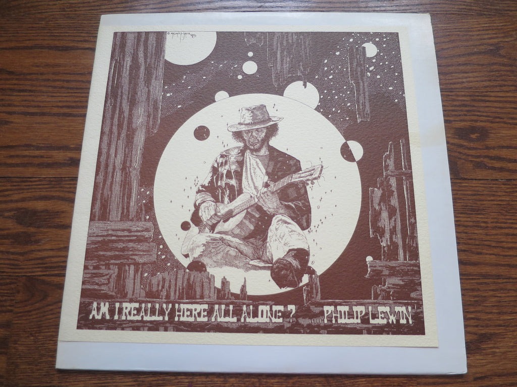 Philip Lewen - Am I Really Here All Alone? - LP UK Vinyl Album Record Cover