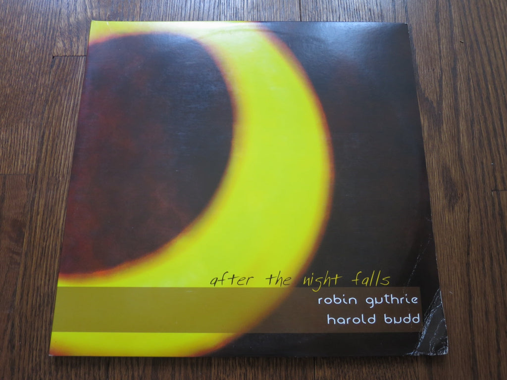 Robin Guthrie & Harold Budd - After The Night Falls - LP UK Vinyl Album Record Cover