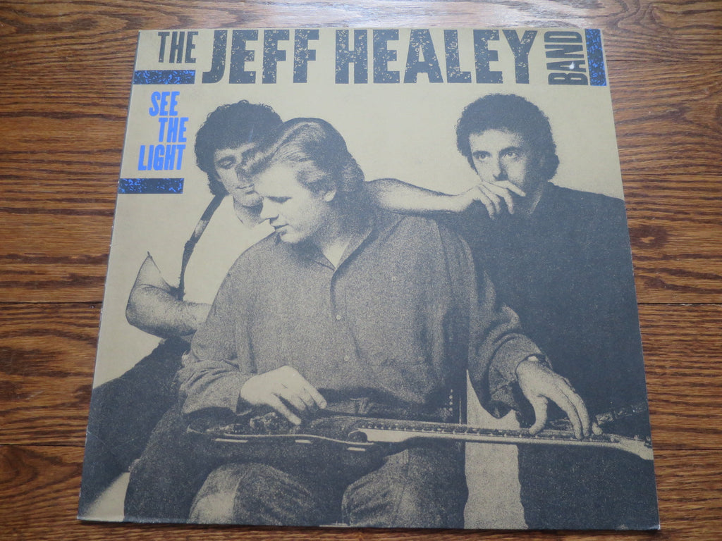 The Jeff Healey Band - See The Light - LP UK Vinyl Album Record Cover