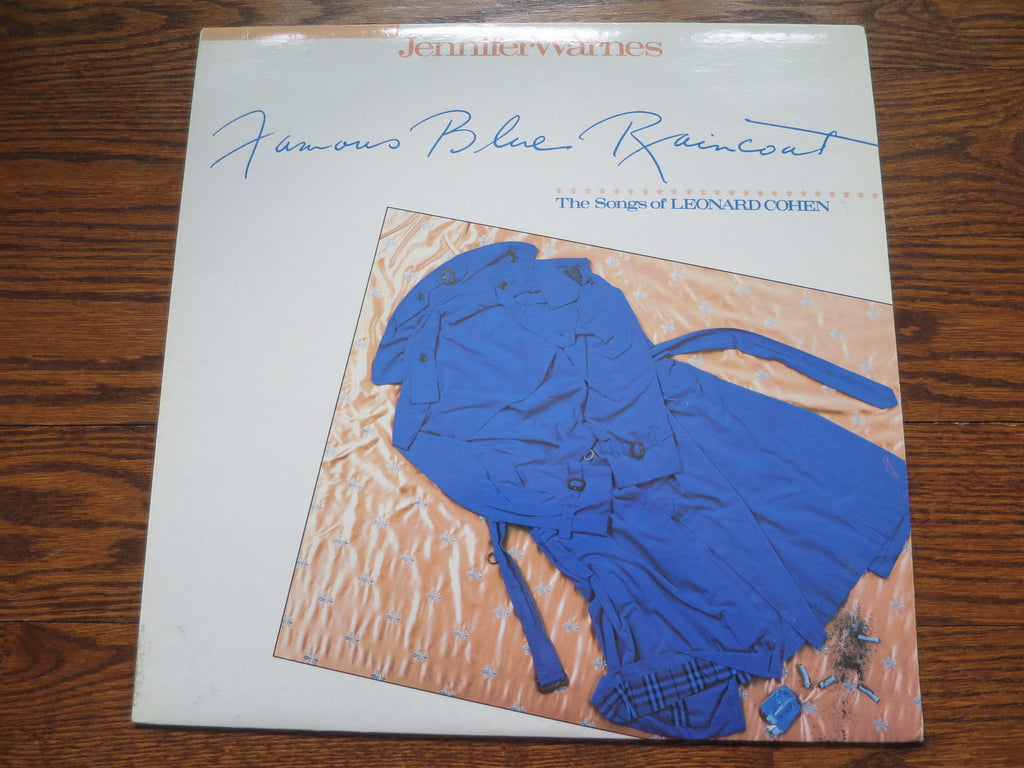 Jeffifer Warnes - Famous Blue Raincoat 3three - LP UK Vinyl Album Record Cover
