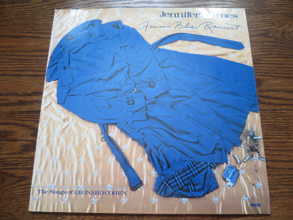 Jeffifer Warnes - Famous Blue Raincoat 2two - LP UK Vinyl Album Record Cover