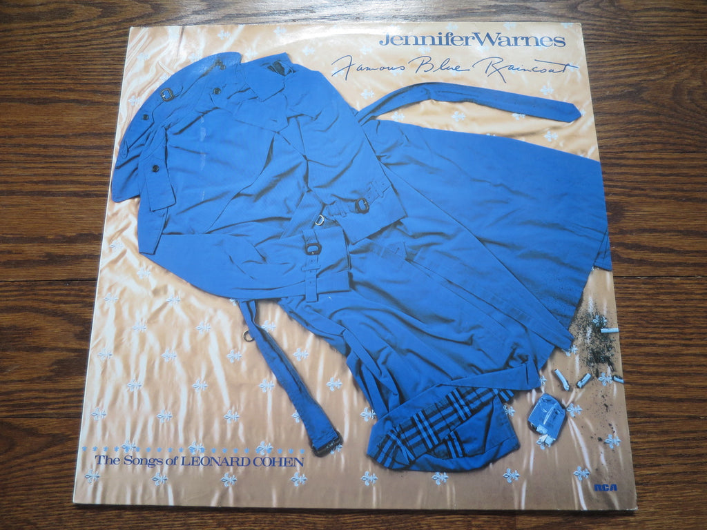 Jeffifer Warnes - Famous Blue Raincoat - LP UK Vinyl Album Record Cover