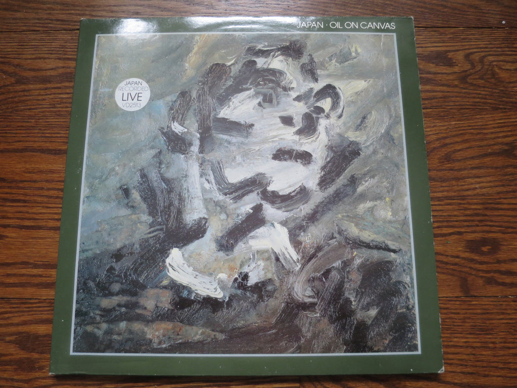 Japan - Oil On Canvas - LP UK Vinyl Album Record Cover