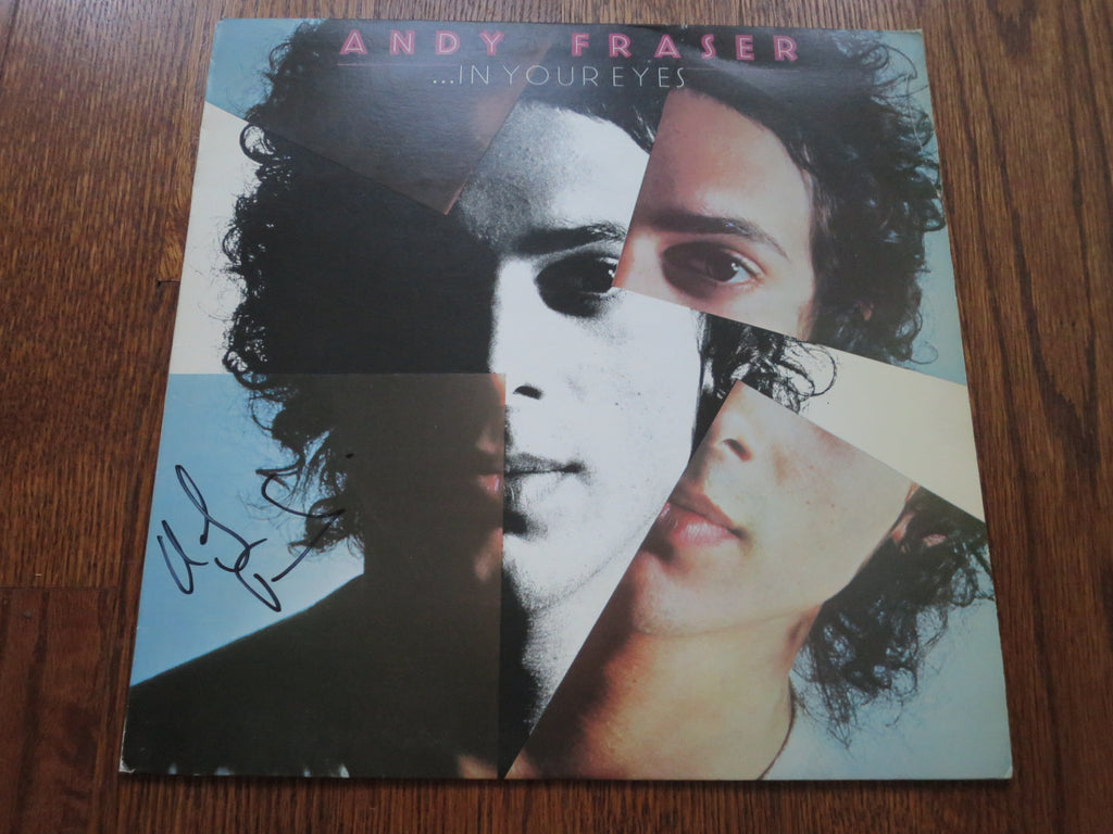 Andy Fraser - …In Your Eyes (signed) - LP UK Vinyl Album Record Cover