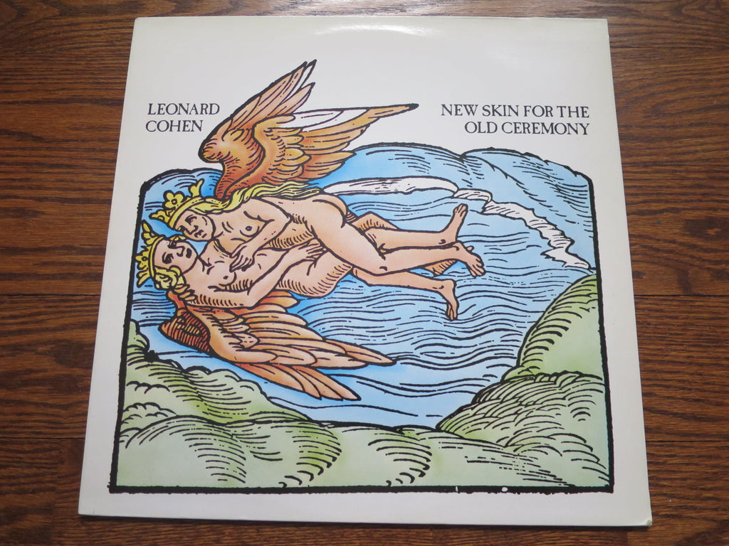Leonard Cohen - New Skin For The Old Ceremony (reissue) - LP UK Vinyl Album Record Cover
