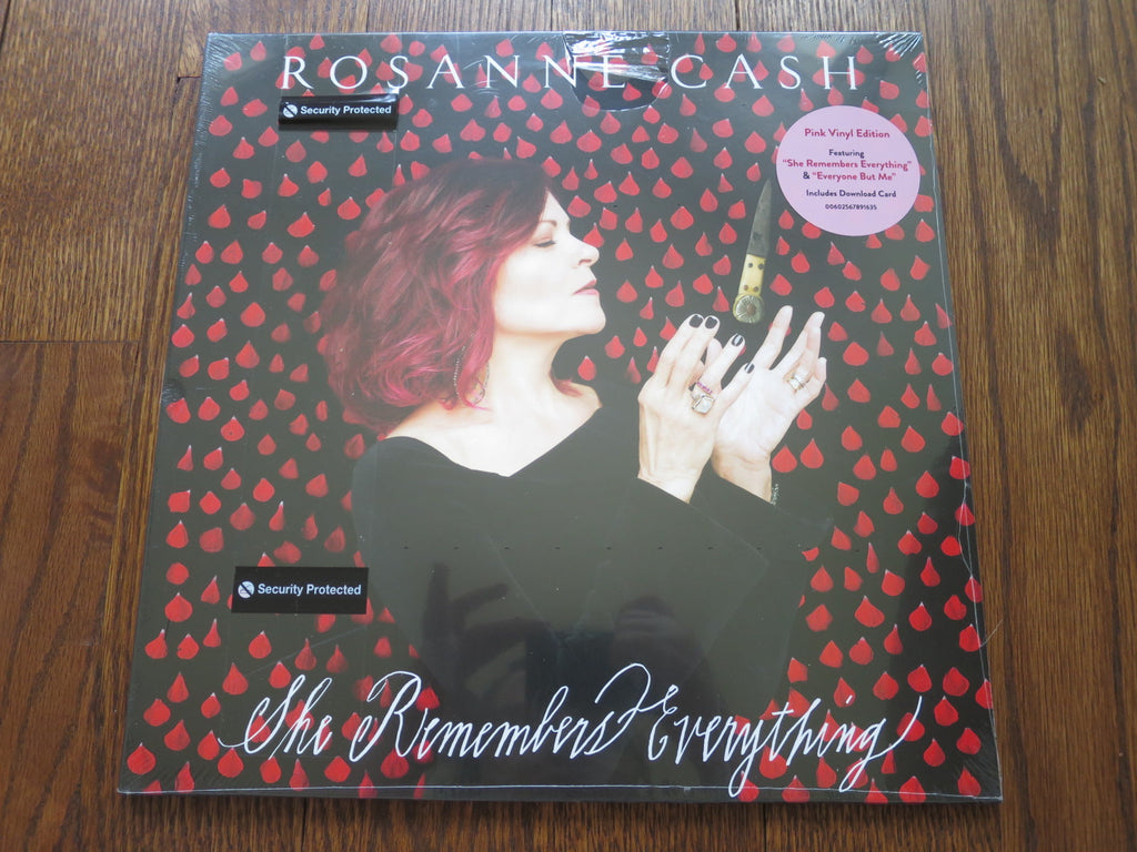 Roseanne Cash - She Remembers Everything - LP UK Vinyl Album Record Cover