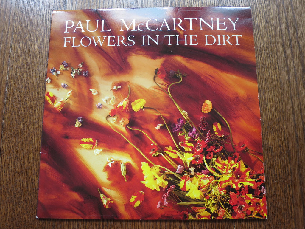 Paul McCartney - Flowers In The Dirt - LP UK Vinyl Album Record Cover