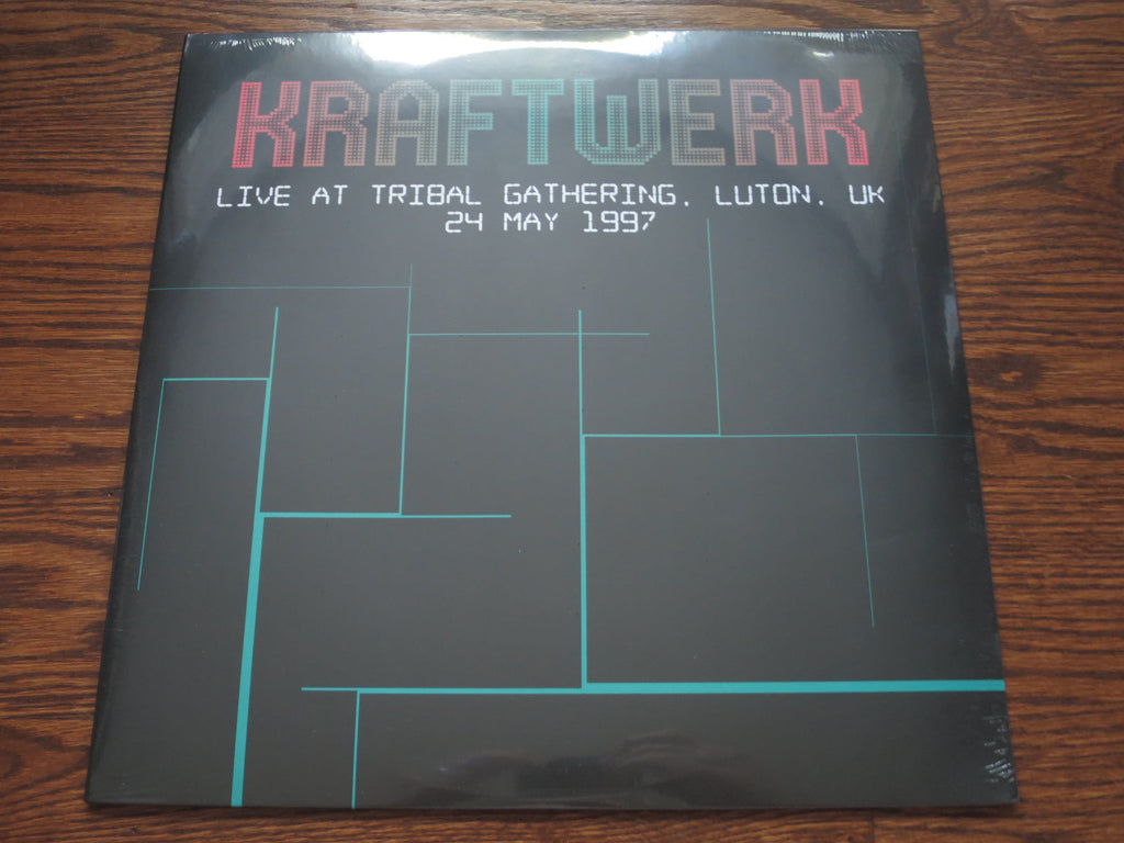 Kraftwerk - Live At Tribal Gathering - LP UK Vinyl Album Record Cover