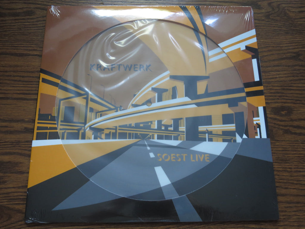 Kraftwerk - Soest Live - LP UK Vinyl Album Record Cover