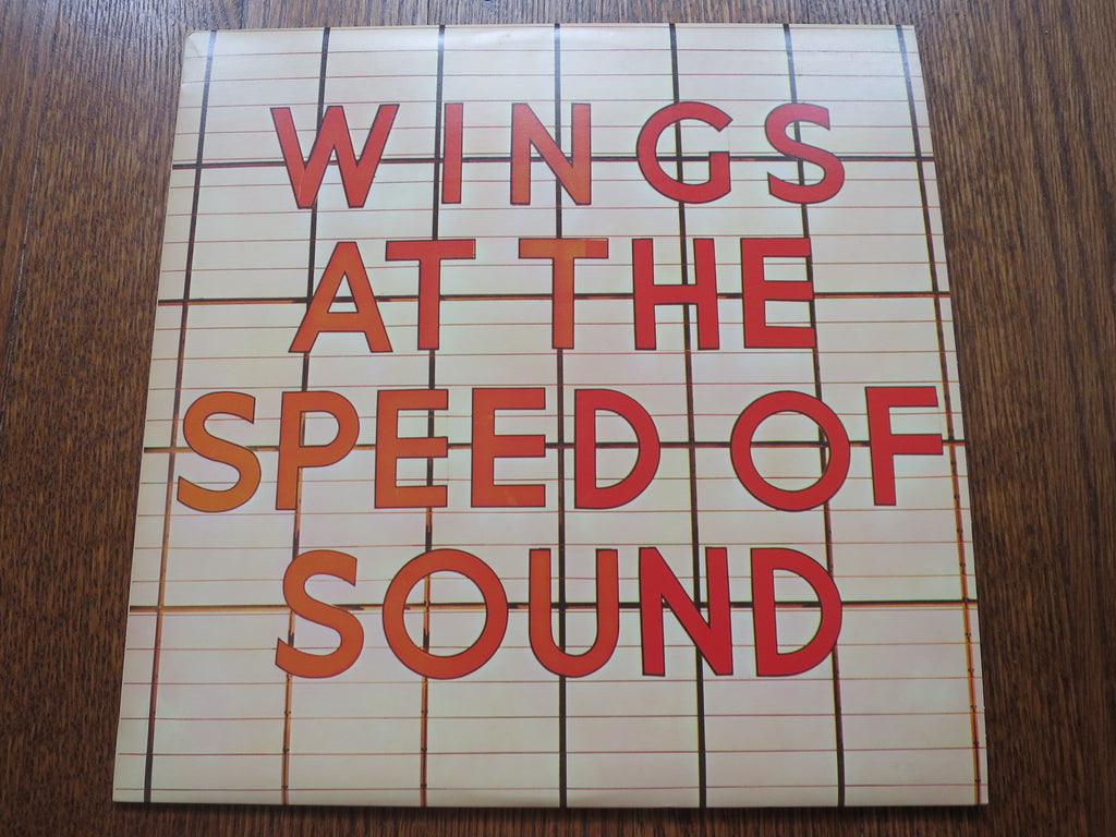 Wings - At The Speed Of Sound - LP UK Vinyl Album Record Cover