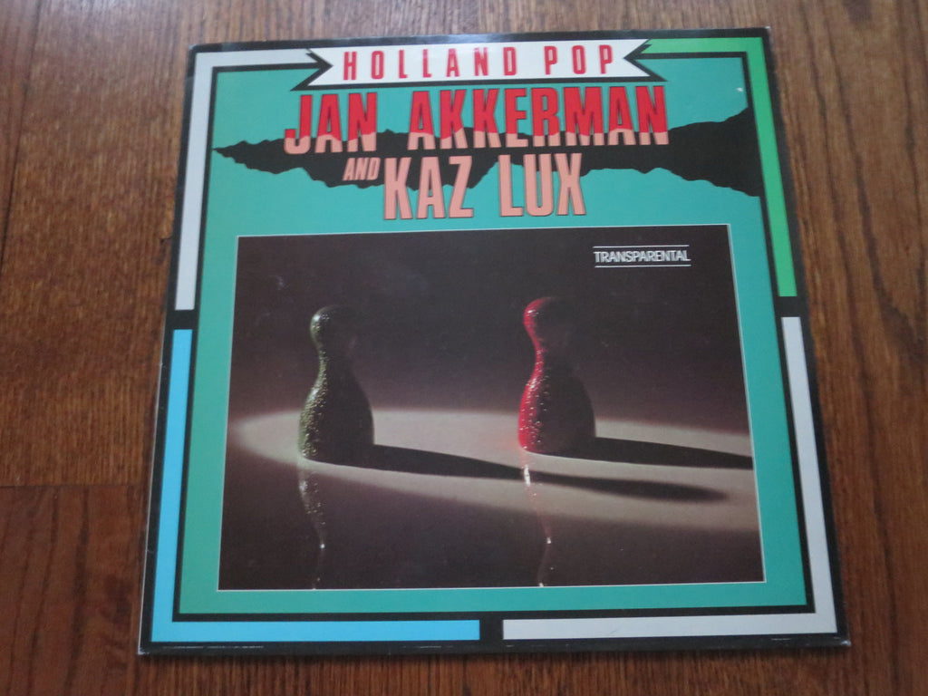 Jan Akkerman and Kaz Lux - Transparental - LP UK Vinyl Album Record Cover