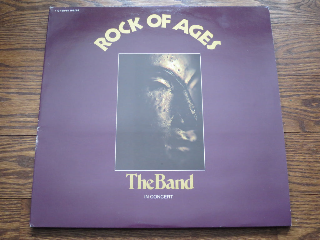 The Band - Rock Of Ages - LP UK Vinyl Album Record Cover