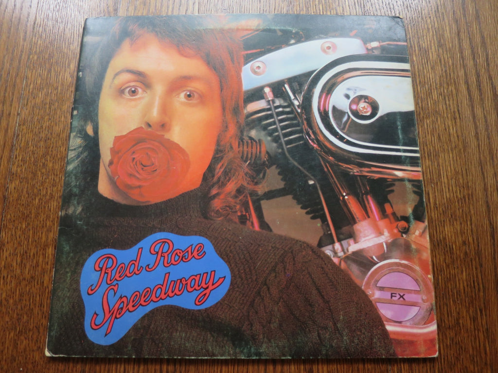 Paul McCartney And Wings - Red Rose Speedway - LP UK Vinyl Album Record Cover