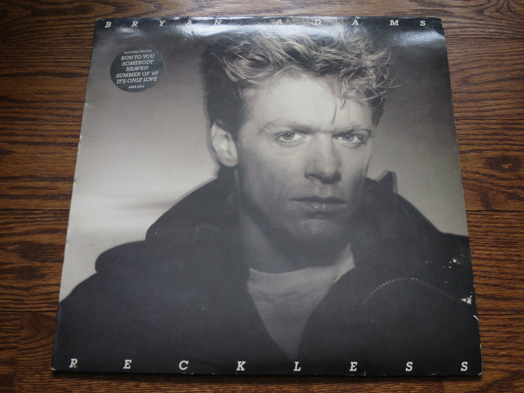 Bryan Adams - Reckless 2two - LP UK Vinyl Album Record Cover