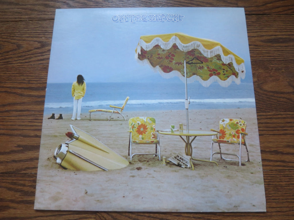 Neil Young - On The Beach - LP UK Vinyl Album Record Cover