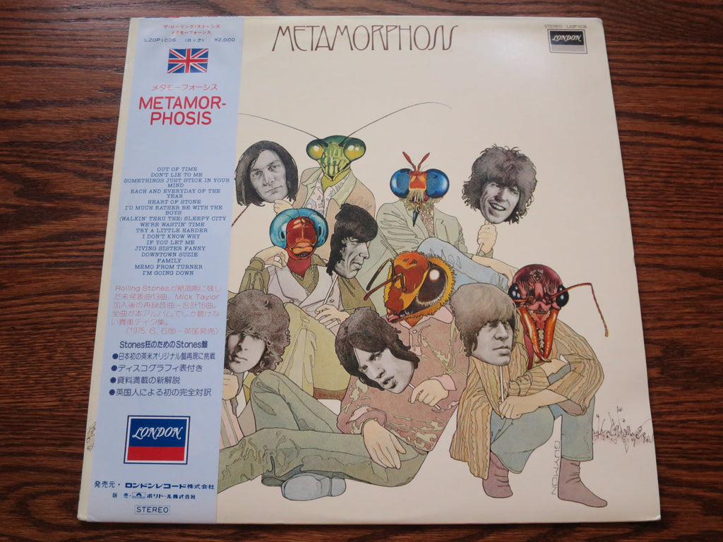 Rolling Stones - Metamorphosis - LP UK Vinyl Album Record Cover