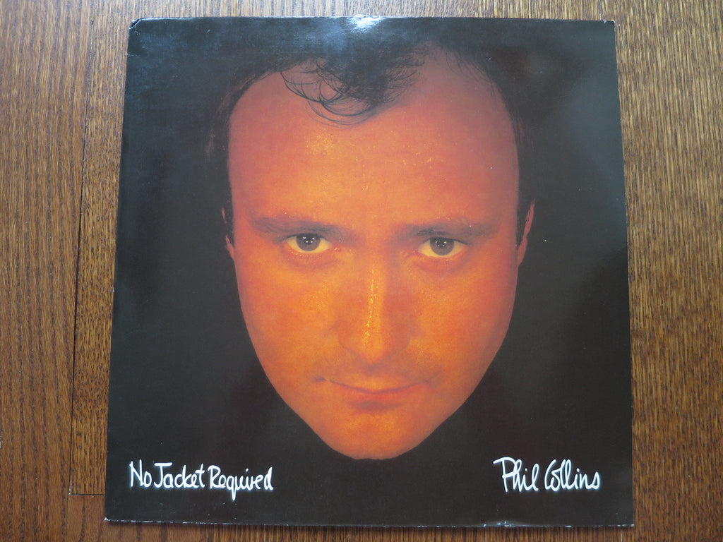 Phil Collins - No Jacket Required 5five - LP UK Vinyl Album Record Cover