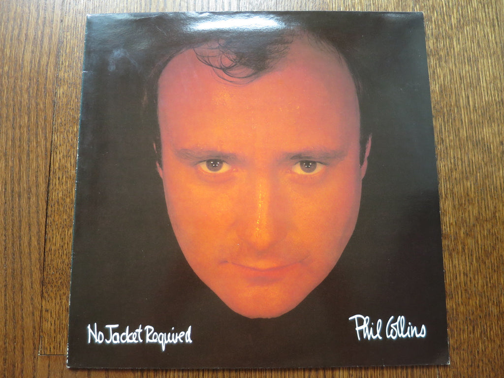 Phil Collins - No Jacket Required 4four - LP UK Vinyl Album Record Cover