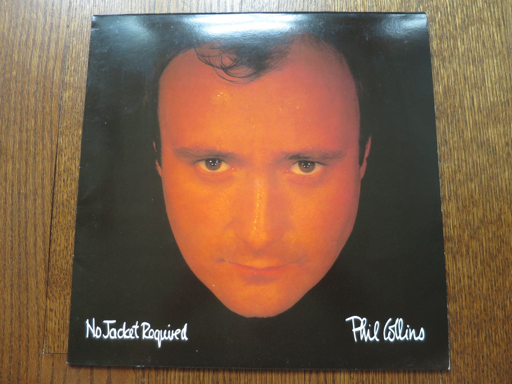 Phil Collins - No Jacket Required 3three - LP UK Vinyl Album Record Cover