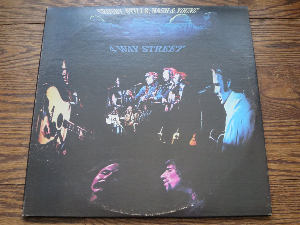 Crosby, Stills, Nash & Young - 4 Way Street - LP UK Vinyl Album Record Cover