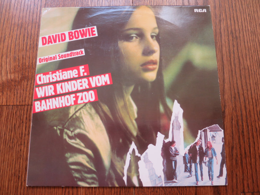 David Bowie - Christiane F. Wir Kinder Vom Bahnhof Zoo - LP UK Vinyl Album Record Cover