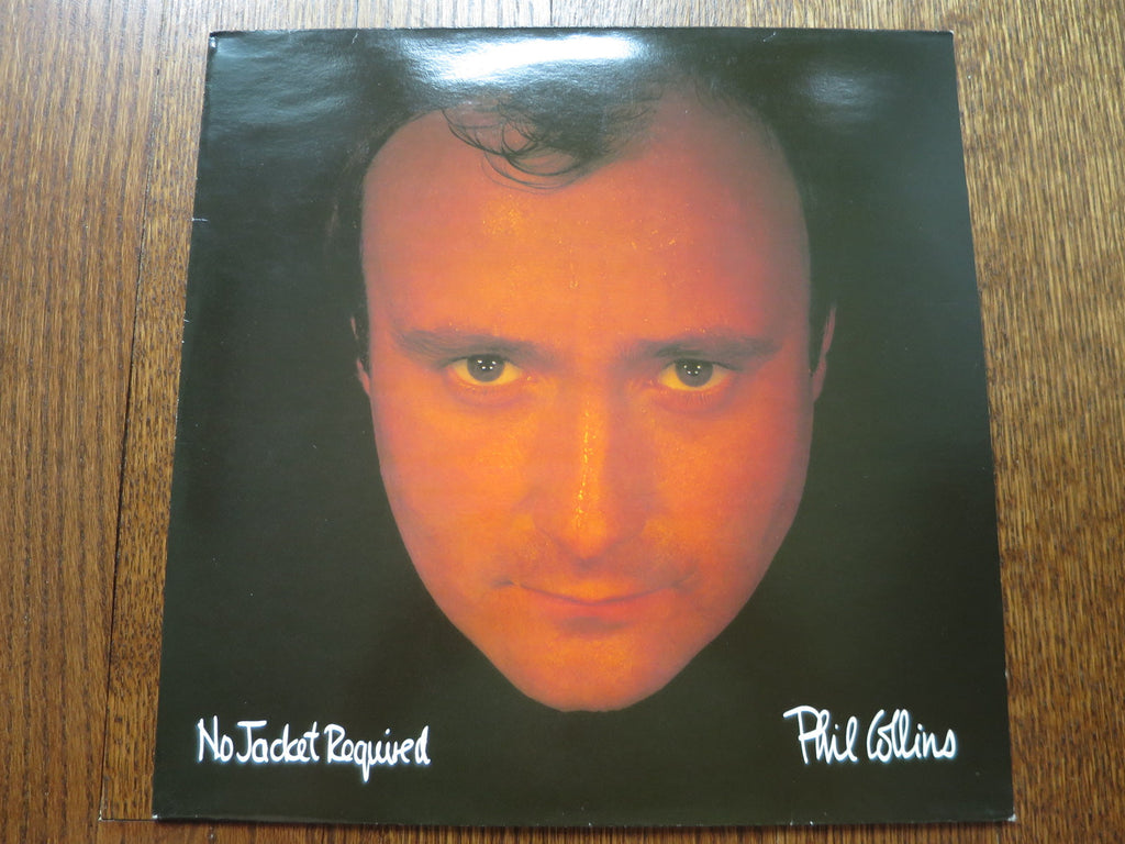 Phil Collins - No Jacket Required - LP UK Vinyl Album Record Cover