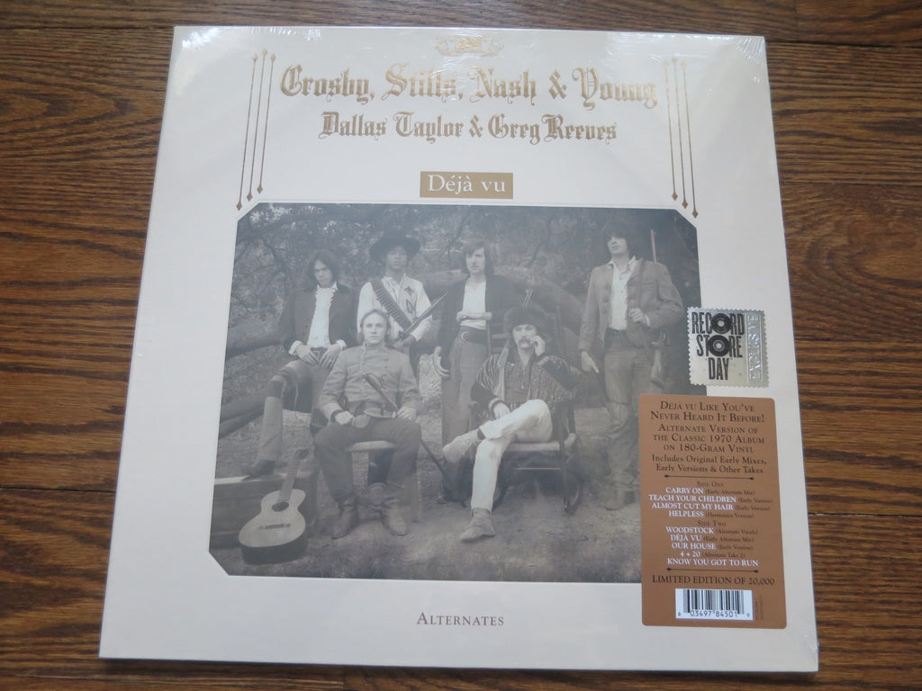 Crosby, Stills, Nash & Young - déjà vu Alternates - LP UK Vinyl Album Record Cover