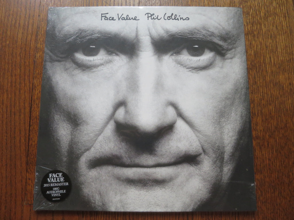 Phil Collins - Face Value (reissue) - LP UK Vinyl Album Record Cover