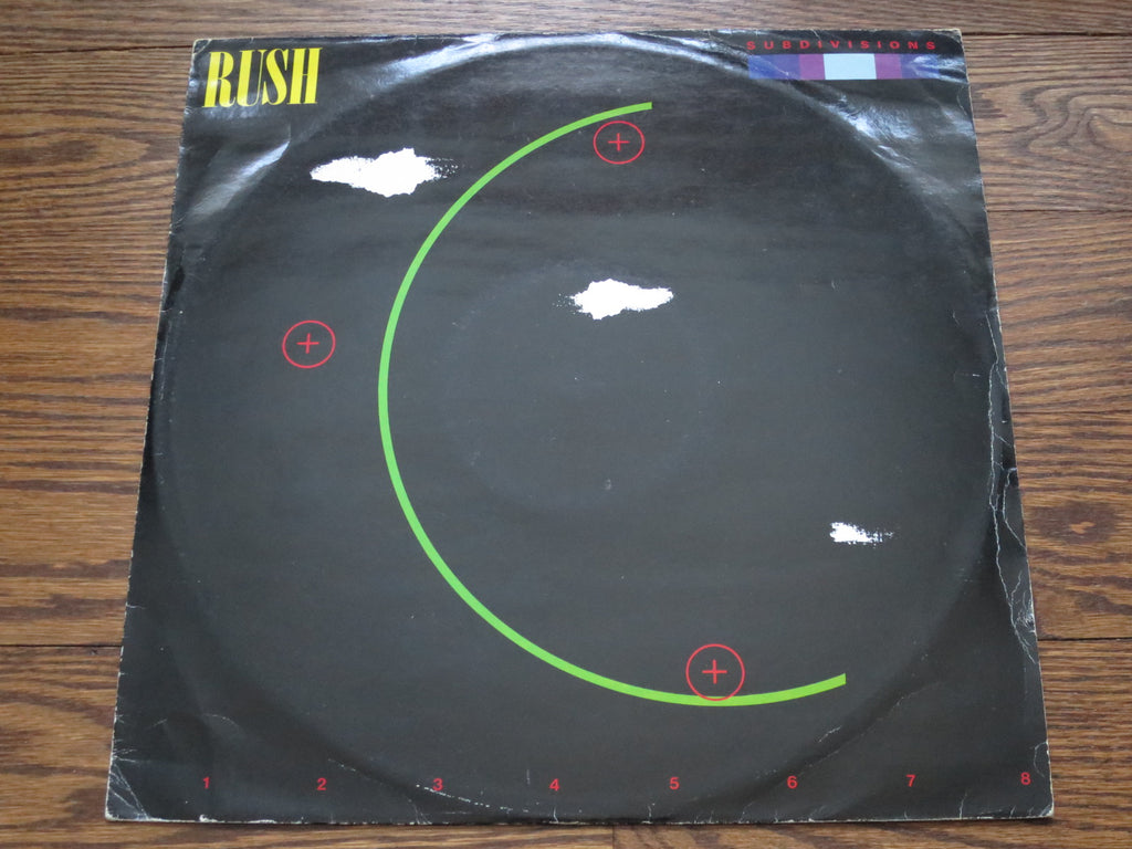 Rush - Subdivisions - LP UK Vinyl Album Record Cover