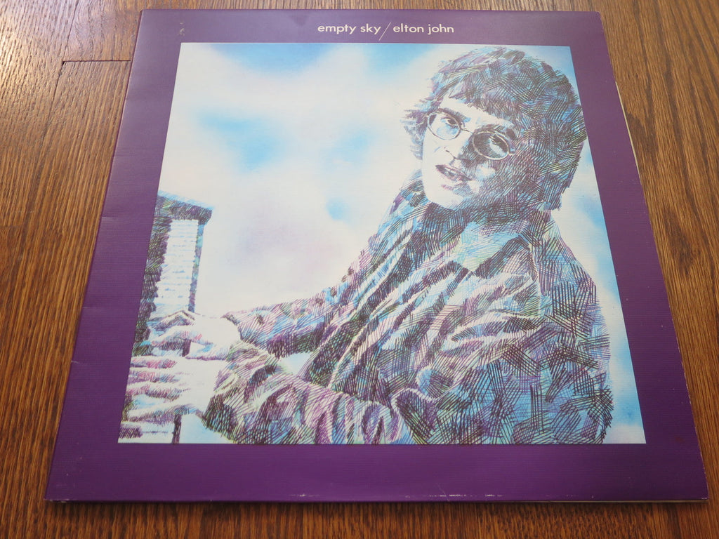 Elton John - Empty Sky - LP UK Vinyl Album Record Cover