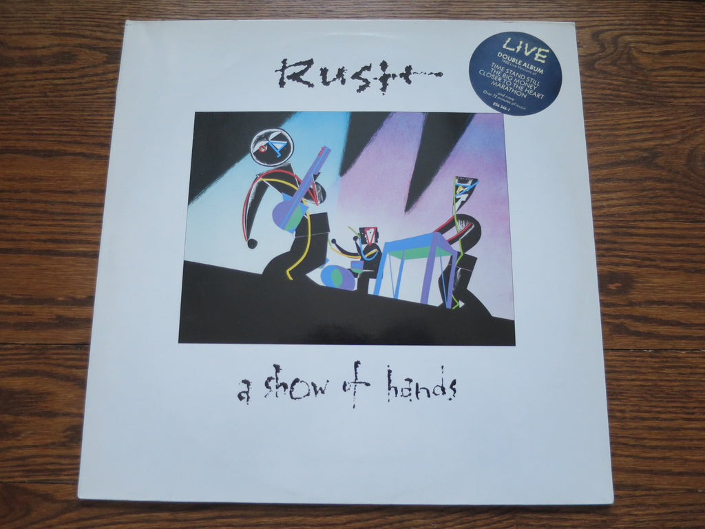 Rush - A Show Of Hands - LP UK Vinyl Album Record Cover