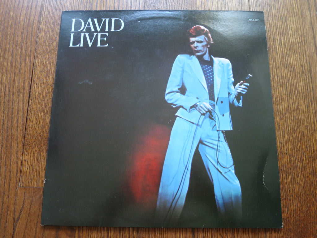 David Bowie - David Live - LP UK Vinyl Album Record Cover