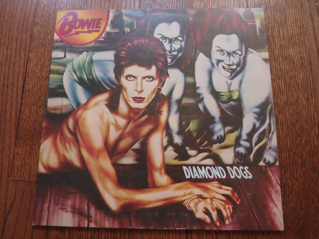 Bowie - Diamond Dogs (original) - LP UK Vinyl Album Record Cover