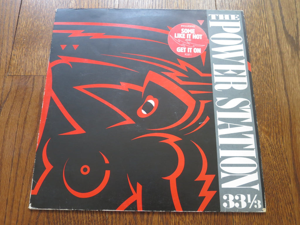 The Power Station - 33 1/3 3three - LP UK Vinyl Album Record Cover