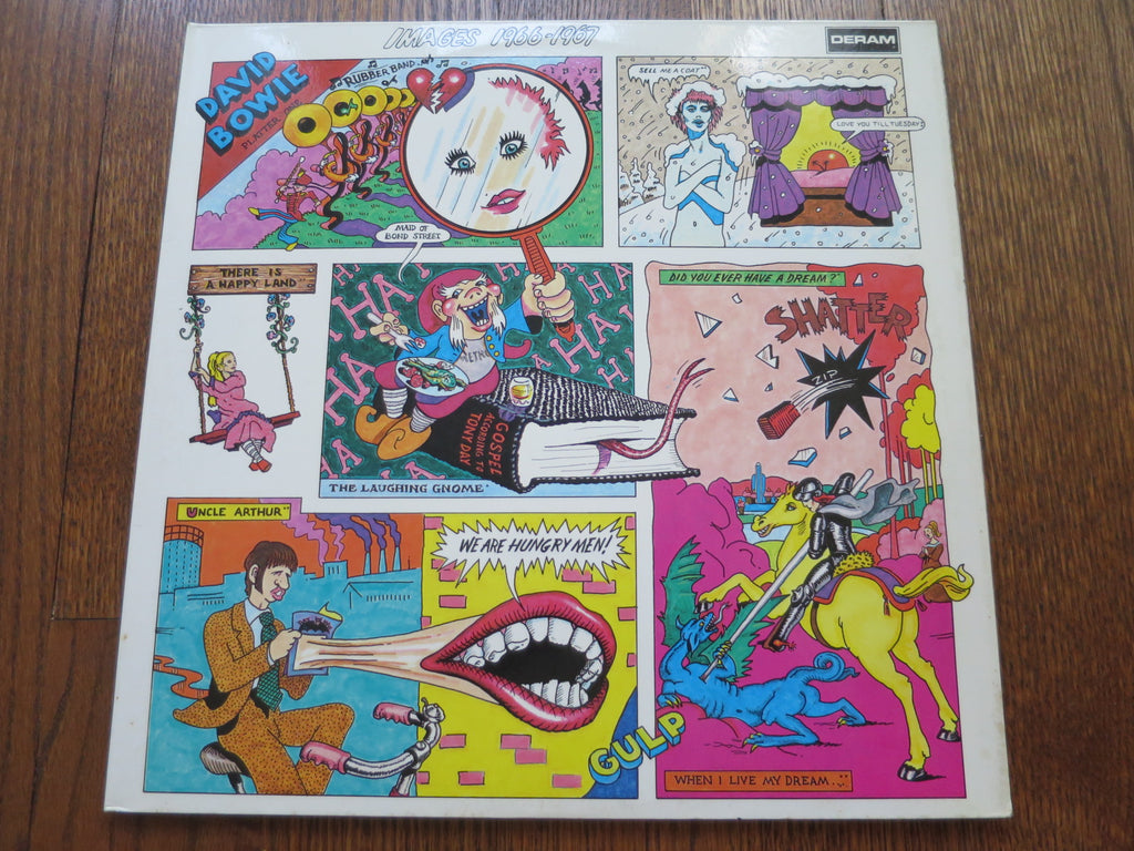 David Bowie - Images 1966-1967 - LP UK Vinyl Album Record Cover