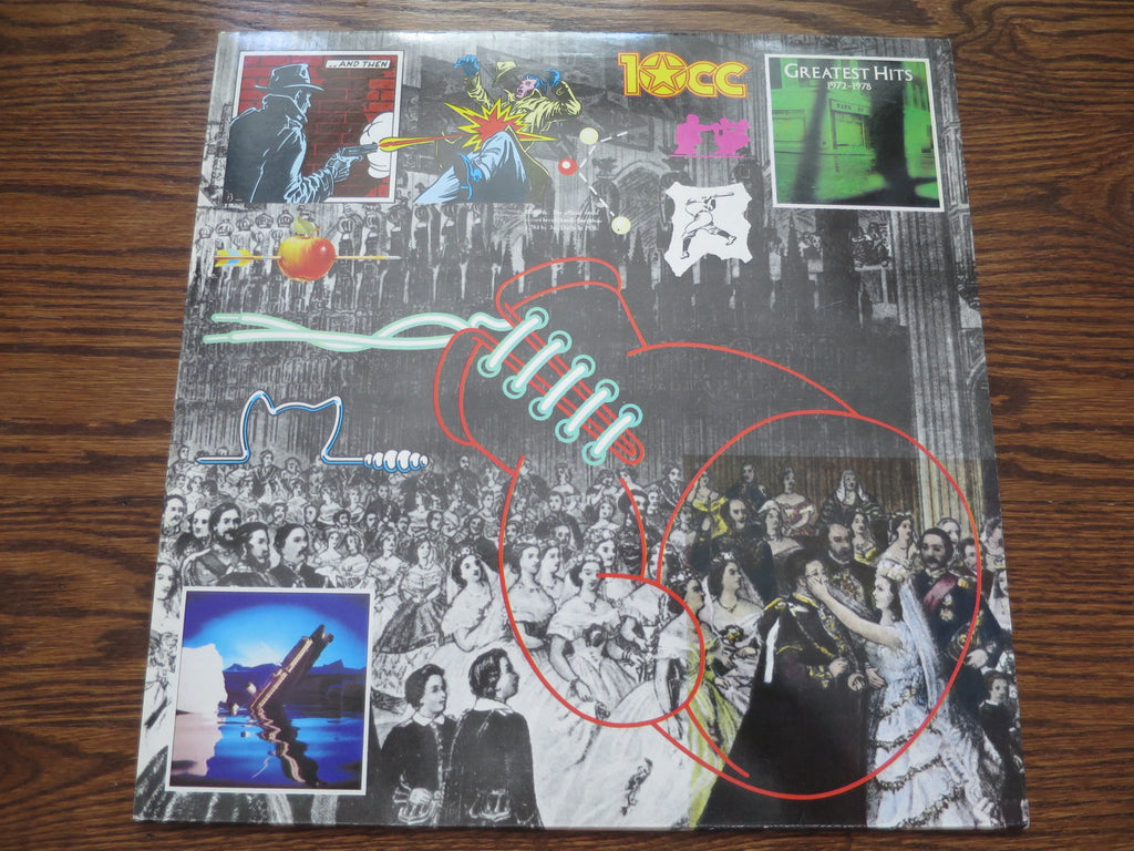 10cc - Greatest Hits 1972-1978 - LP UK Vinyl Album Record Cover