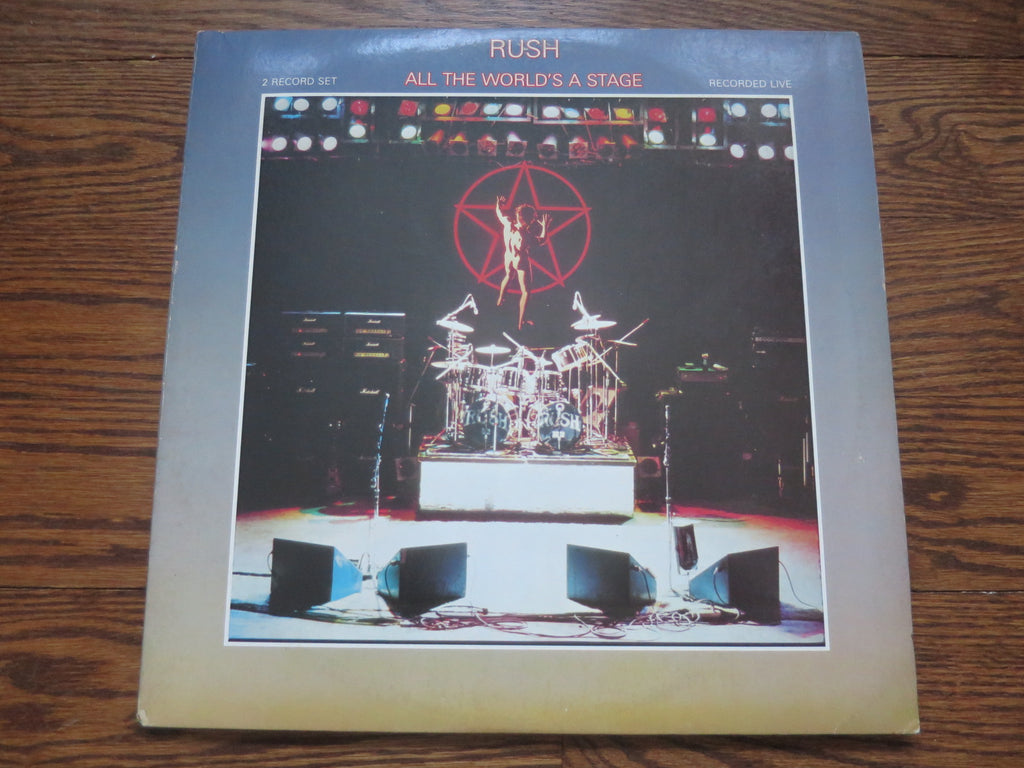 Rush - All The World's A Stage 2two - LP UK Vinyl Album Record Cover