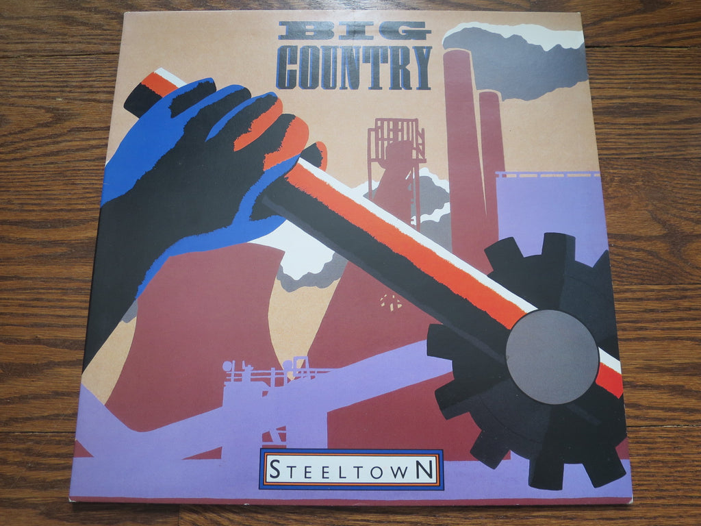 Big Country - Steeltown - LP UK Vinyl Album Record Cover