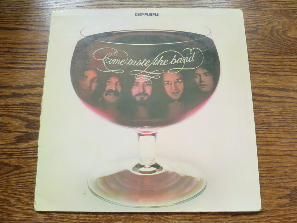 Deep Purple - Come Taste The Band 4four - LP UK Vinyl Album Record Cover