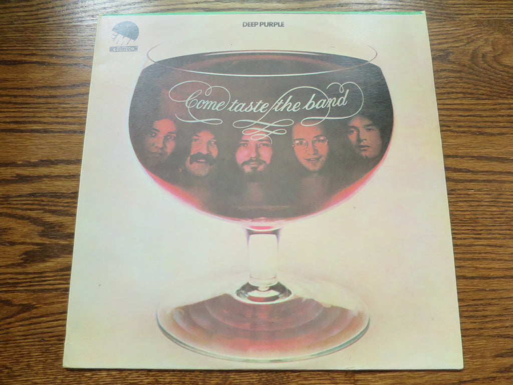 Deep Purple - Come Taste The Band 3three - LP UK Vinyl Album Record Cover