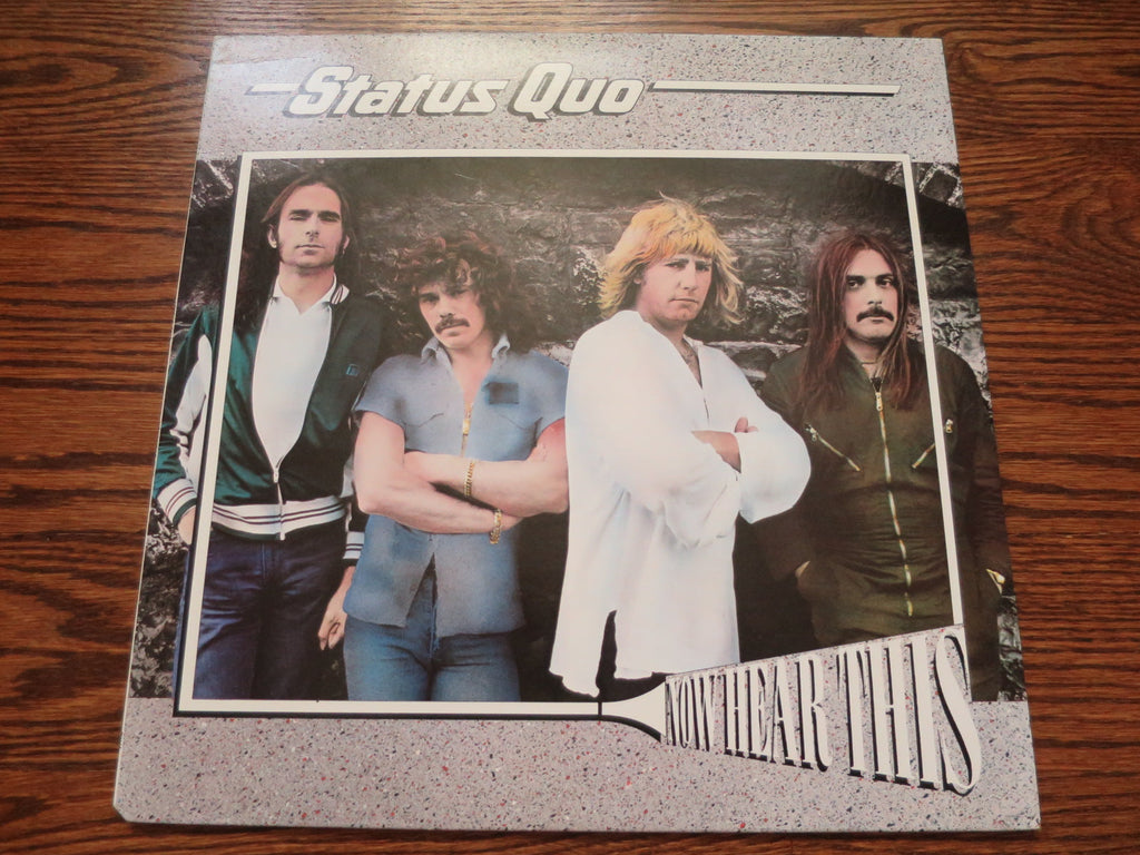 Status Quo - Now Hear This - LP UK Vinyl Album Record Cover