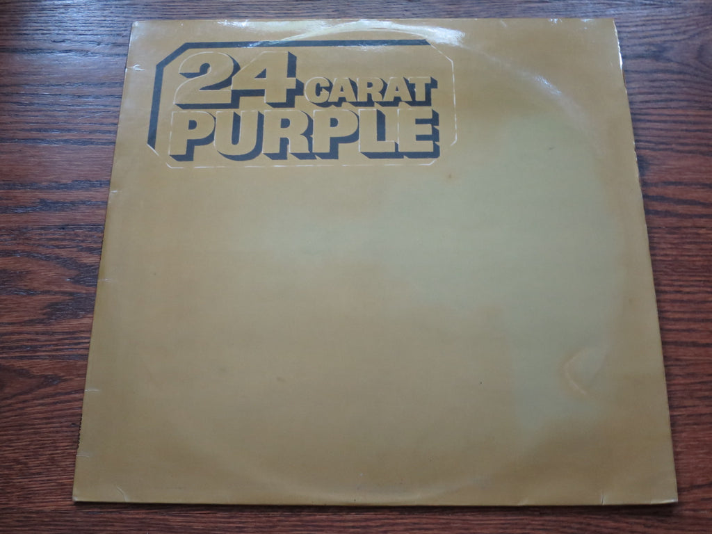 Deep Purple - 24 Carat Purple - LP UK Vinyl Album Record Cover