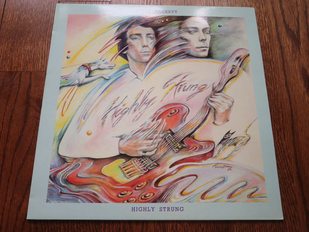 Steve Hackett - Highly Strung - LP UK Vinyl Album Record Cover